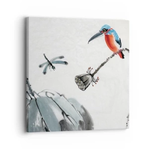 Tablou pe pânză - Viața de pajiște - 30x30 cm