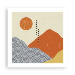 Poster - În stil japonez - 50x50 cm