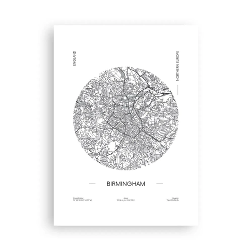 Poster - Anatomia Birmingham - 50x70 cm