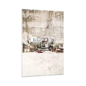 Tablou pe sticlă - Să înceapă călătoria - 80x120 cm