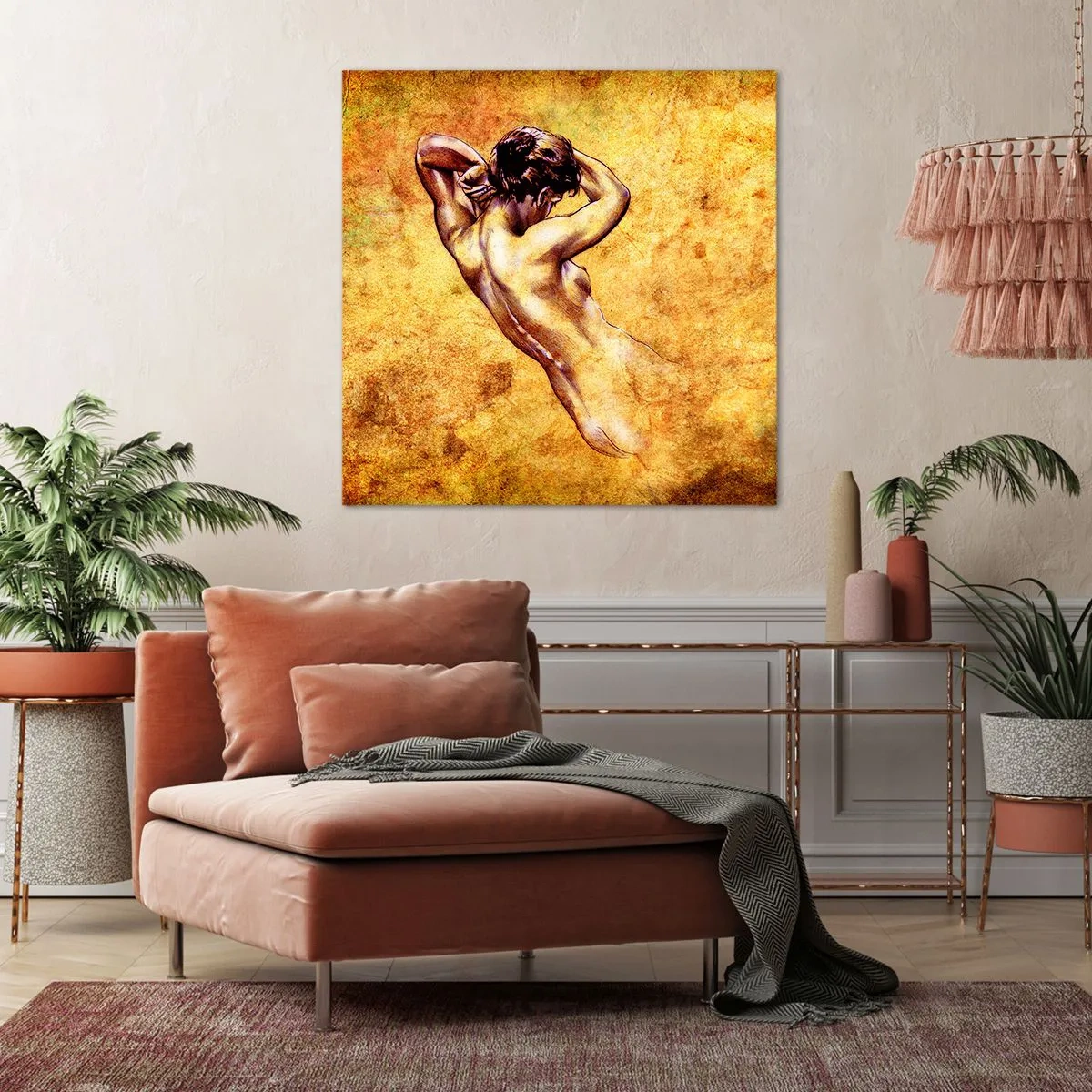 Tablou pe pânză - Dezvăluit, dar încă un mister - 50x50 cm