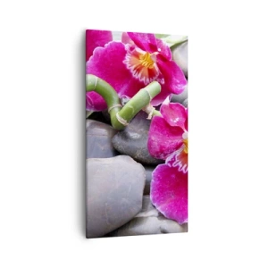 Tablou pe pânză - Frig și căldură - 55x100 cm