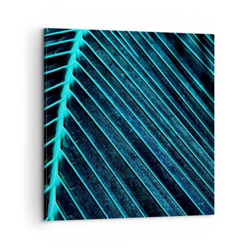 Tablou pe pânză - Textura verdelui - 50x50 cm