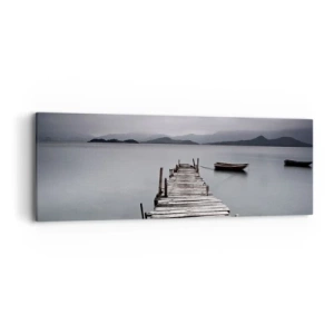 Tablou pe pânză - Poți pleca mâine - 90x30 cm