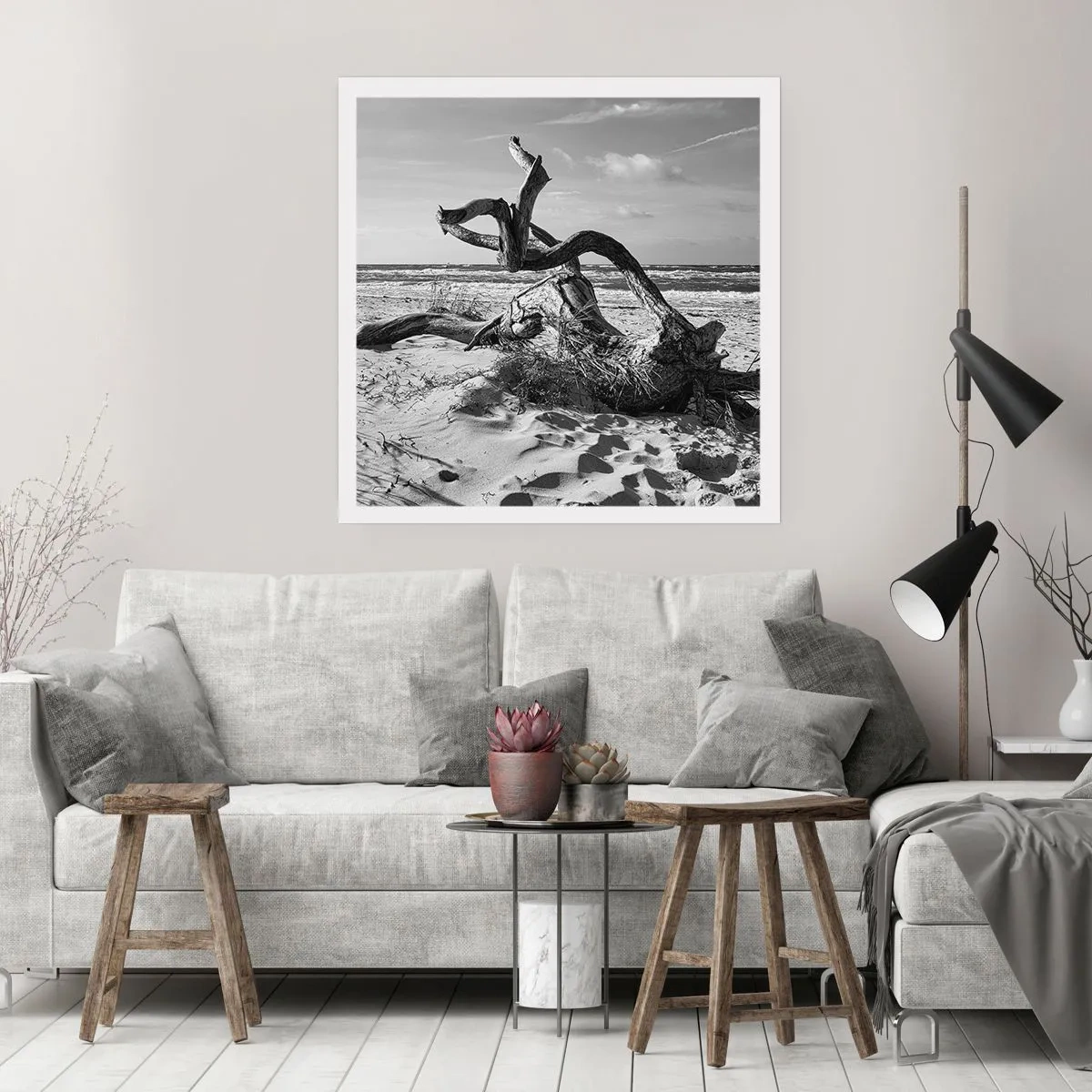 Poster - Sculptură marină - 30x30 cm