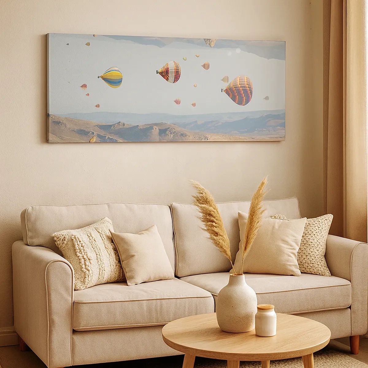 Tablou pe pânză - Orice este posibil aici - 30x30 cm