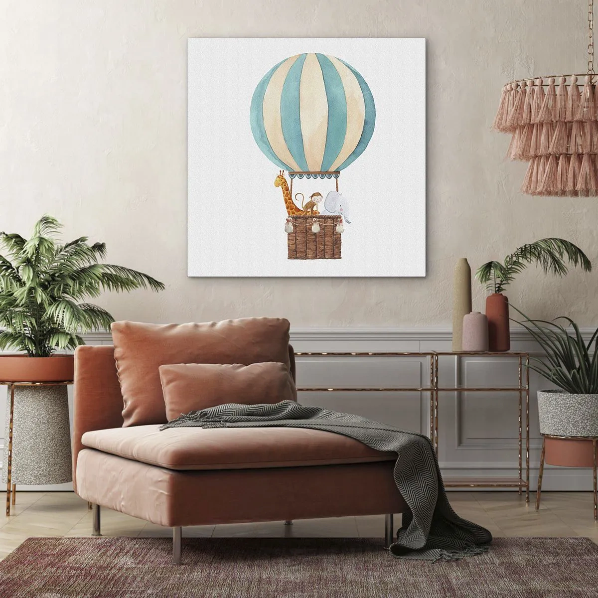 Tablou pe pânză - O călătorie fantastică - 70x70 cm