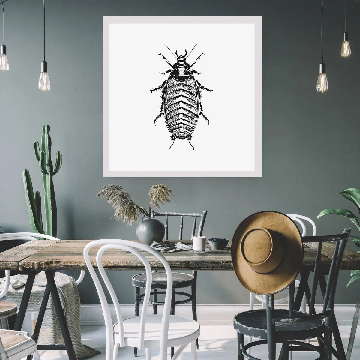 Poster - Ce specimen! - 60x60 cm