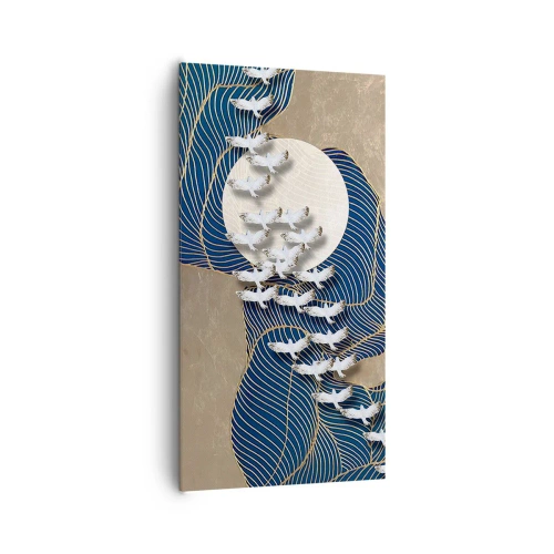 Tablou pe pânză - Libertate, rătăcire, comunitate - 65x120 cm