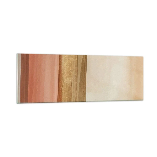 Tablou pe sticlă - Compoziție verticală - 90x30 cm