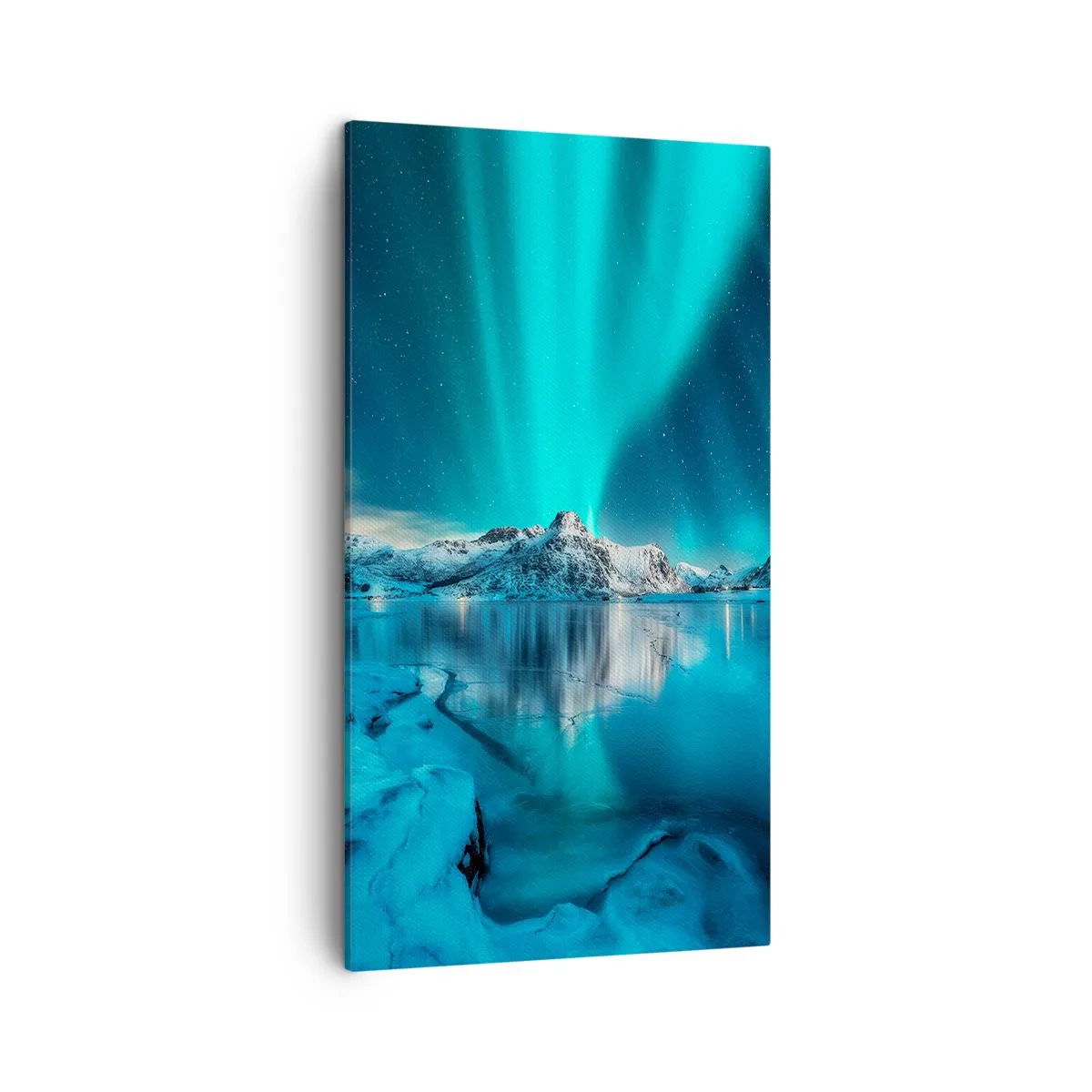 Tablou pe pânză - Noaptea de lumină - 45x80 cm