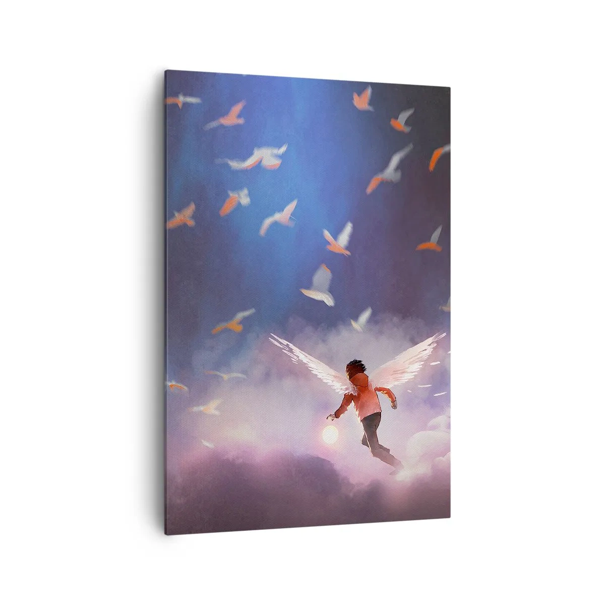 Tablou pe pânză - Este nevoie de imaginație și curaj - 70x100 cm