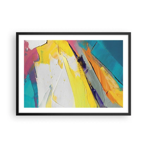 Poster în ramă neagră - Anatomia luminii - 70x50 cm