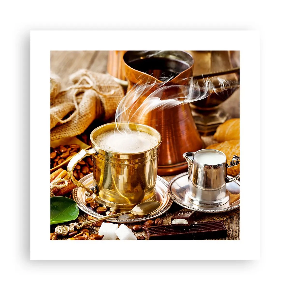 Poster - O zi bună! - 40x40 cm