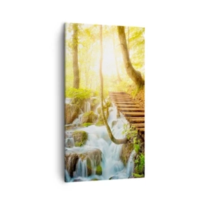 Tablou pe pânză - Răcirea dorită - 45x80 cm