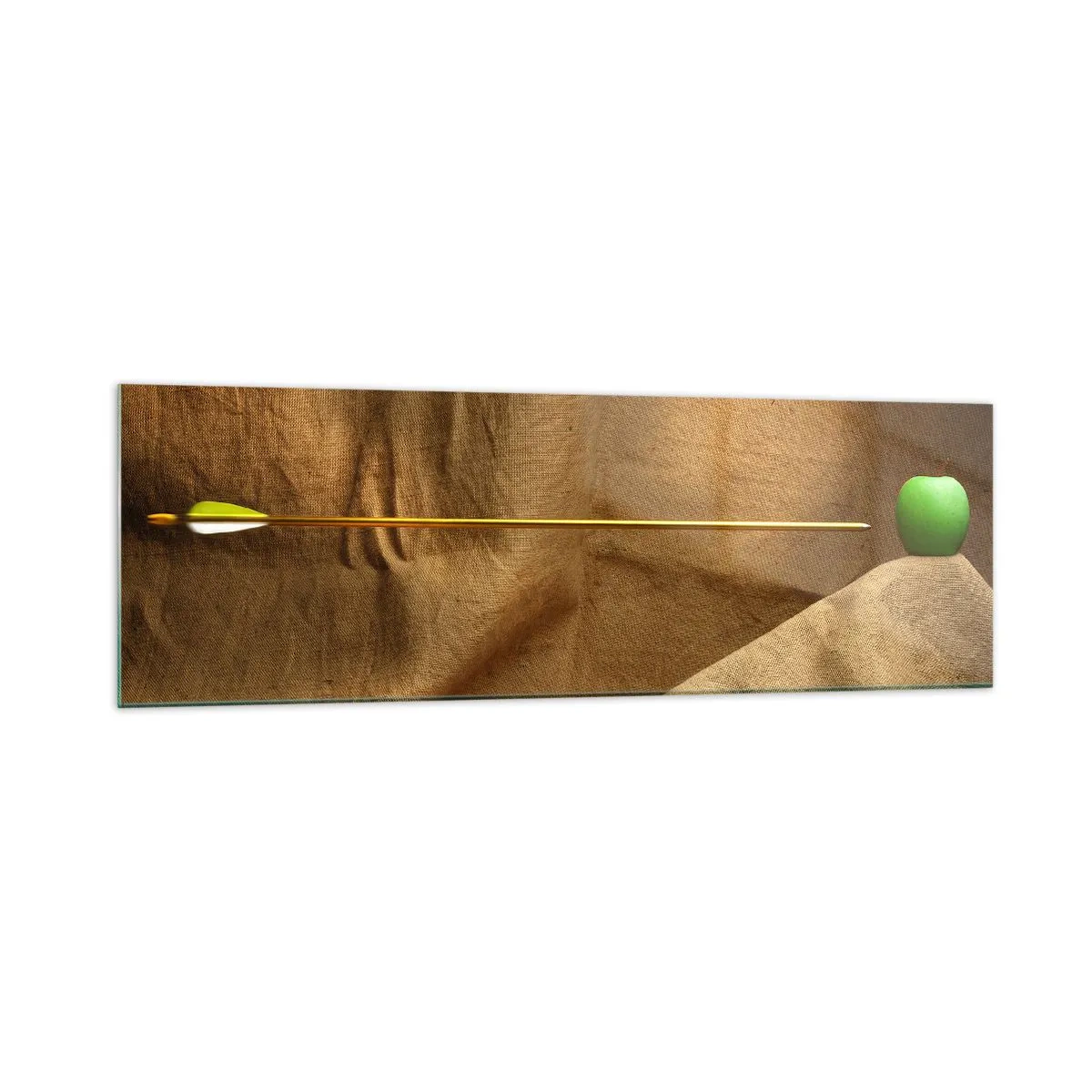 Tablou pe sticlă - Invocă spiritul lui William Tell - 160x50 cm