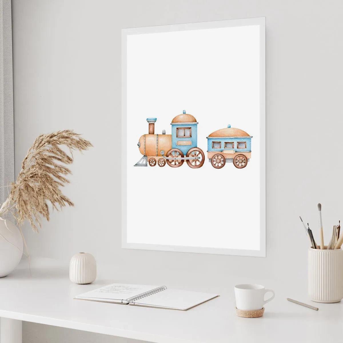Poster - Trenulețul din copilărie - 50x70 cm