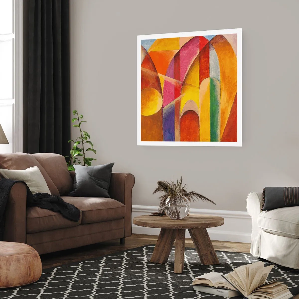 Poster - Catedrala Soarelui - 40x40 cm