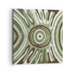 Tablou pe pânză - Explozie de emoții - 70x70 cm