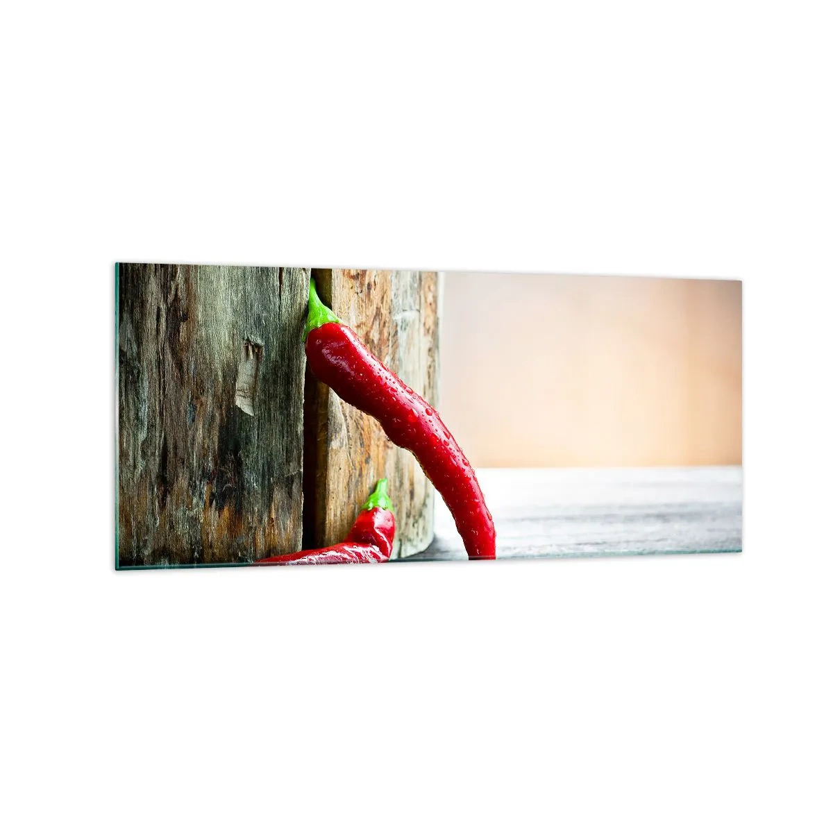 Tablou pe sticlă - Red hot chili peppers - 120x50 cm