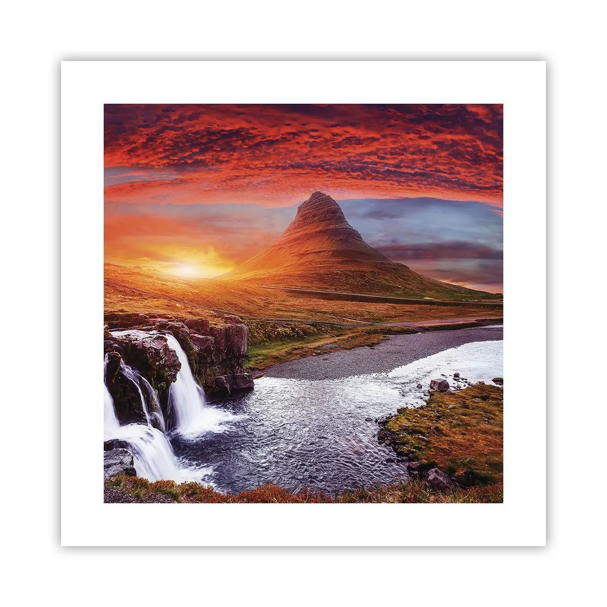 Poster - Imaginea Pământului de Mijloc - 40x40 cm