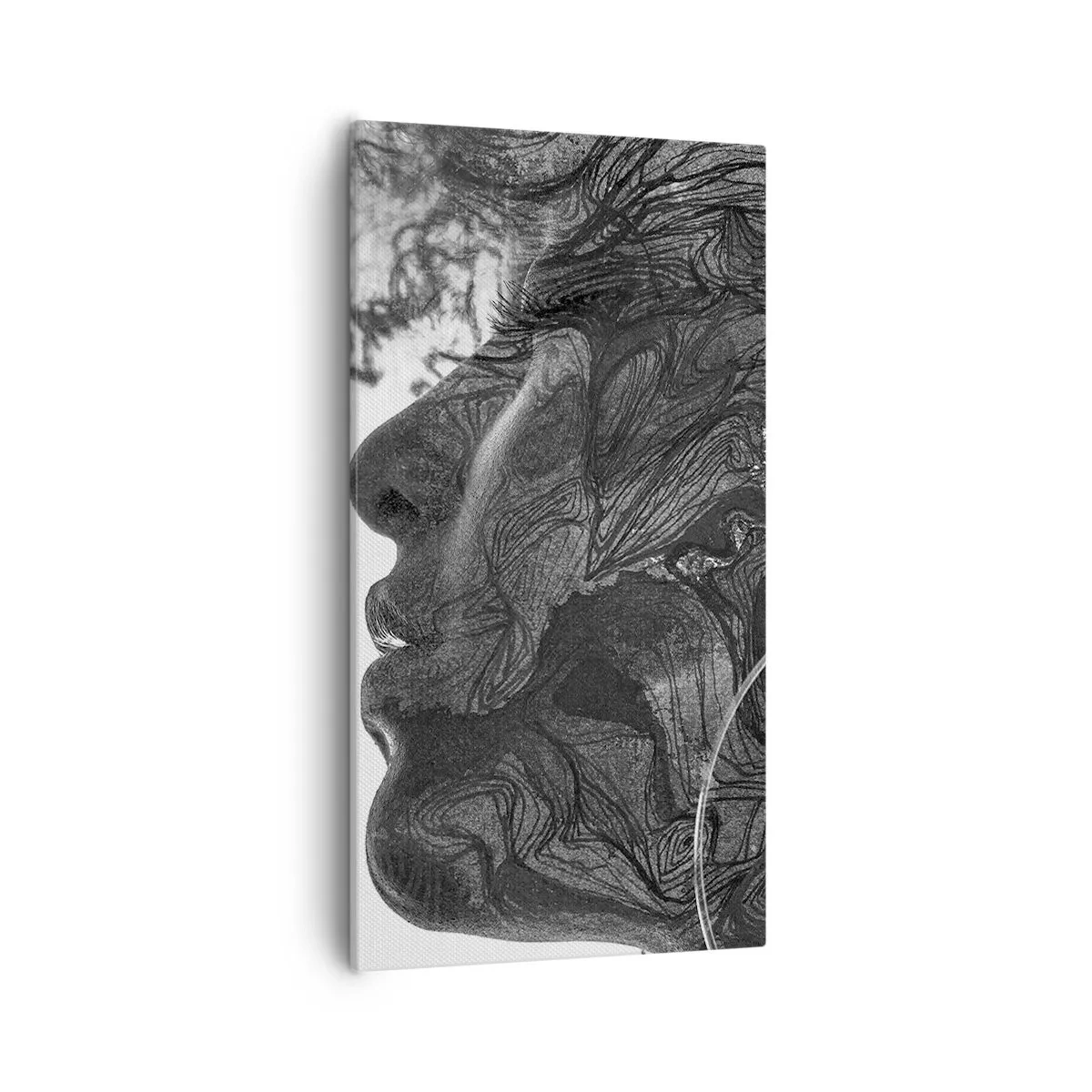 Tablou pe pânză - Încurcată în vise - 55x100 cm