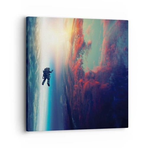 Tablou pe pânză - Provocând universul - 30x30 cm