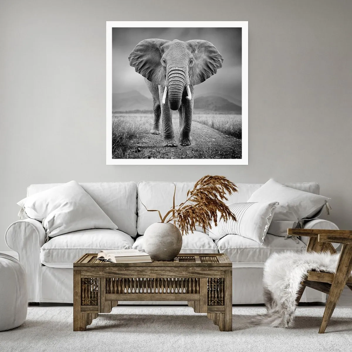 Poster - Gazda te salută - 40x40 cm