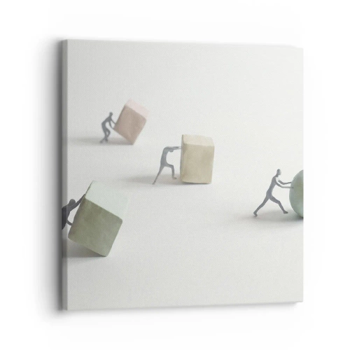 Tablou pe pânză - Viața însăși - 30x30 cm