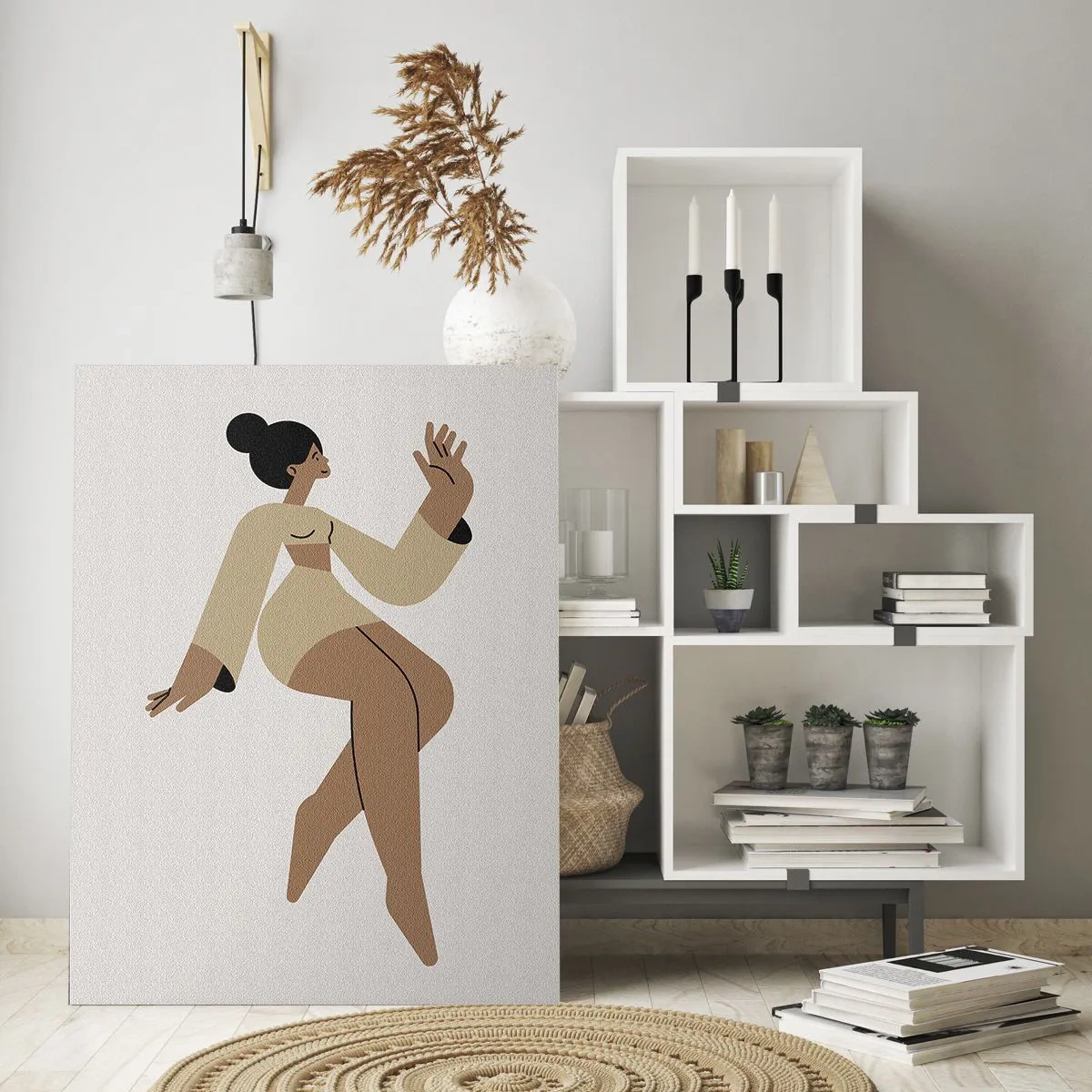 Tablou pe sticlă - Forma harului - 70x100 cm