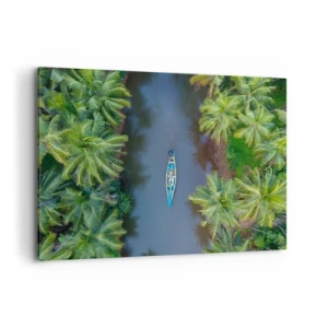 Tablou pe pânză - Pe traseul tropical - 120x80 cm