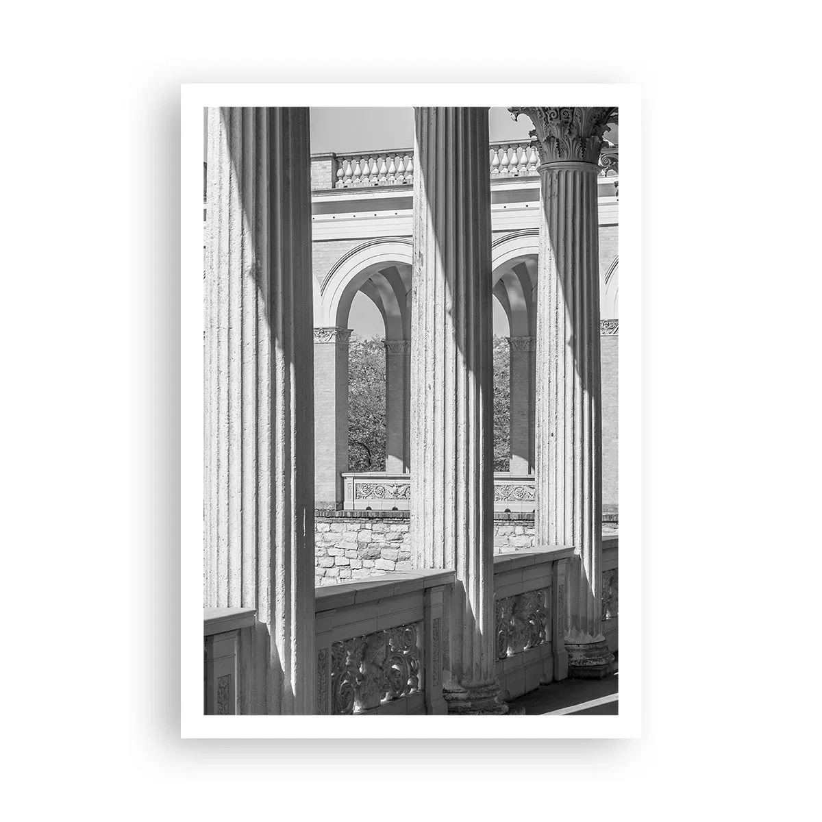 Poster - Arcadă însorită - 70x100 cm