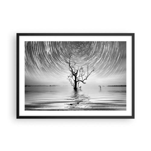 Poster în ramă neagră - O simfonie a naturii - 70x50 cm