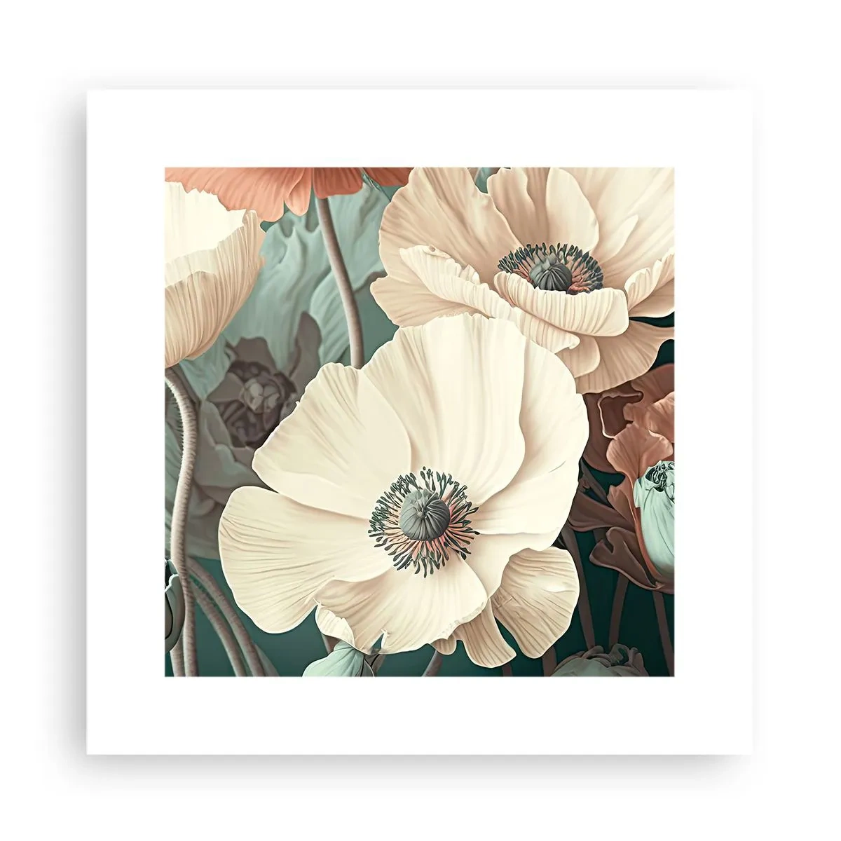 Poster - Șoapta macilor - 30x30 cm