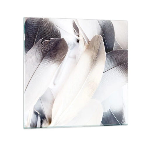 Tablou pe sticlă - Aproape angelice - 30x30 cm