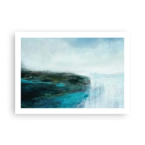 Poster - Abstracție maritimă - 70x50 cm