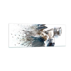 Tablou pe sticlă - Zece pe scara Beaufort! - 140x50 cm