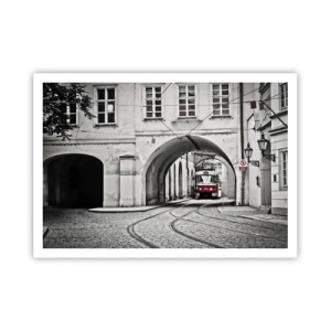 Poster - Printr-un labirint urban - 100x70 cm