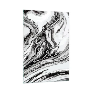 Tablou pe sticlă - La început a fost haos - 50x70 cm