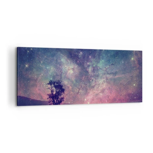 Tablou pe pânză - Sub un cer magic - 100x40 cm