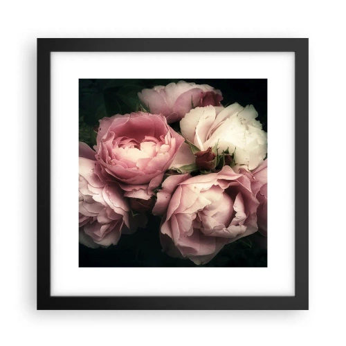 Poster în ramă neagră - Farmecul belle epoque - 30x30 cm