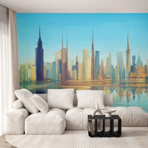 Tapet Premium Sand - Metropola însorită - Oraș, Arhitectură, Bucată - 150x105 cm