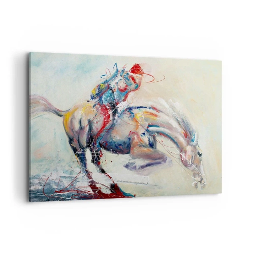 Tablou pe pânză - Ai grijă, să zburăm - 100x70 cm