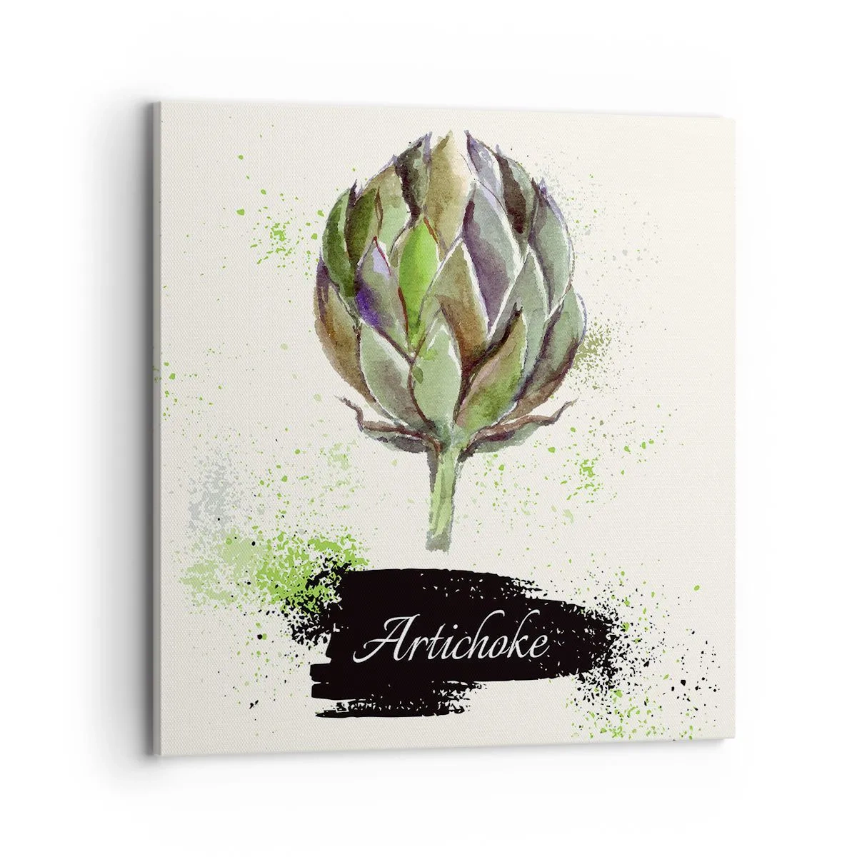 Tablou pe pânză - Trăiască legumele! - 70x70 cm