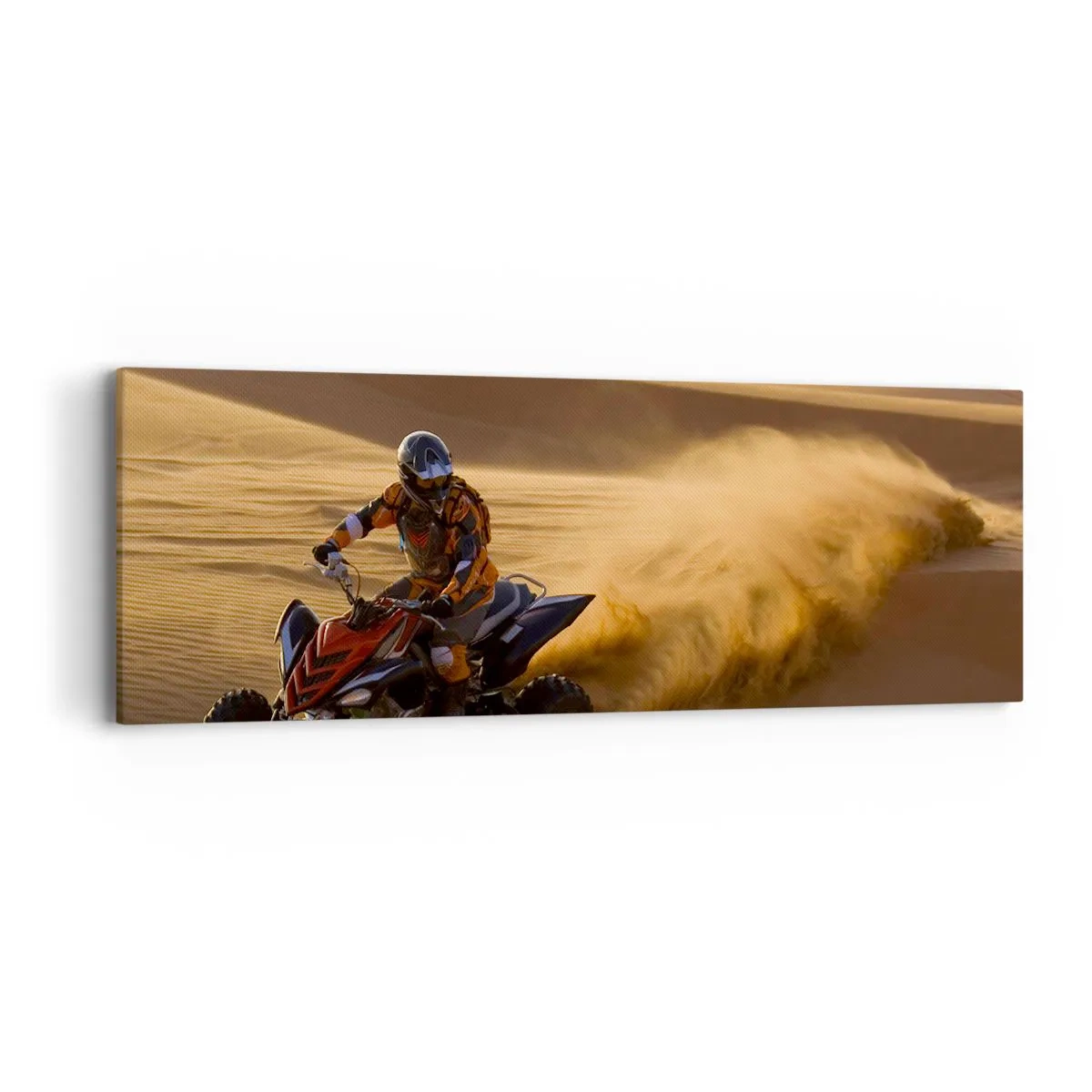 Tablou pe pânză - Pe valuri de nisip - 90x30 cm