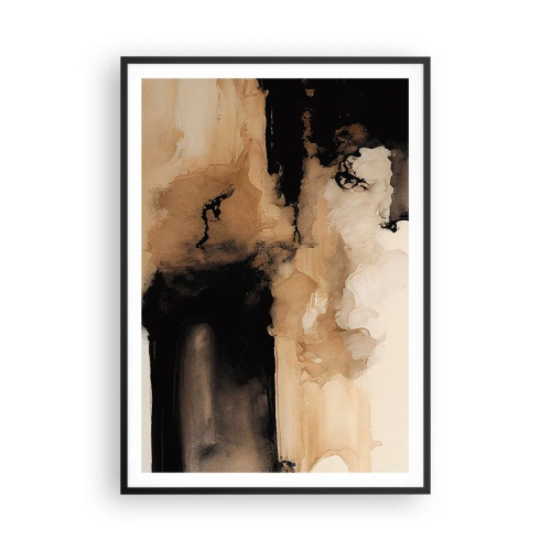 Poster în ramă neagră - O abstractizare intrigantă - 70x100 cm