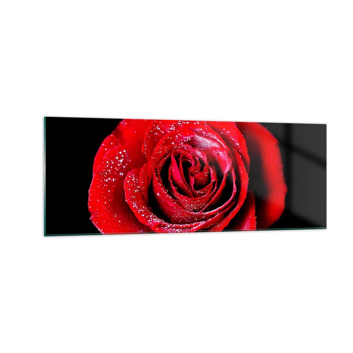 Tablou pe sticlă - Pur și simplu dragoste - 140x50 cm