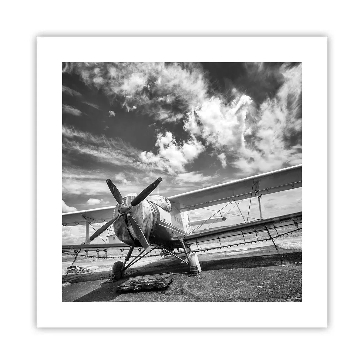 Poster - Abia aștept! - 40x40 cm