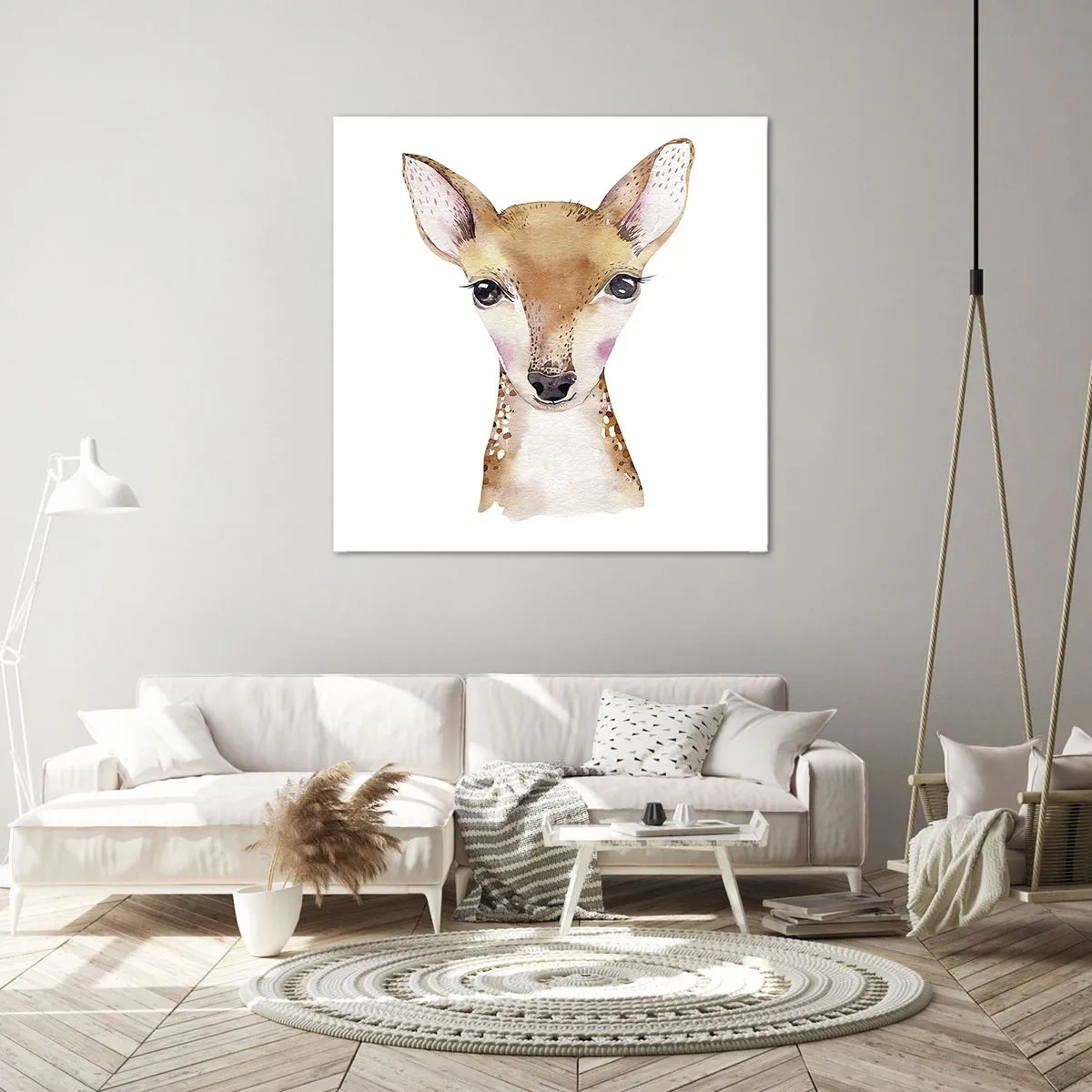 Tablou pe pânză - Natura inocenței - 70x70 cm