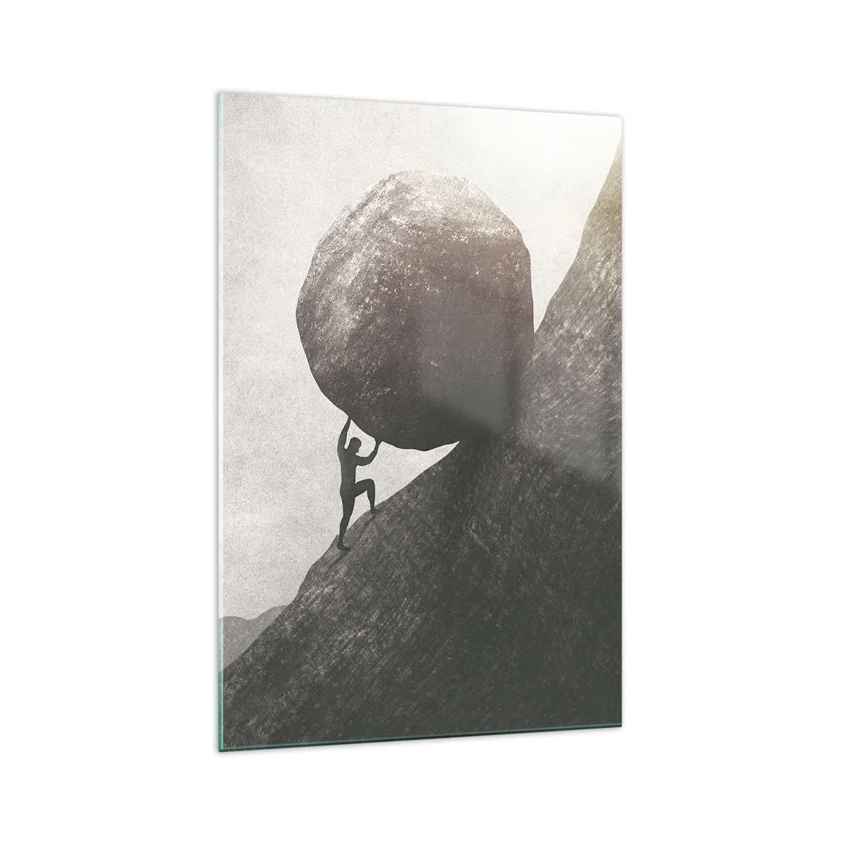 Tablou pe sticlă - Cred, în ciuda așteptărilor - 70x100 cm